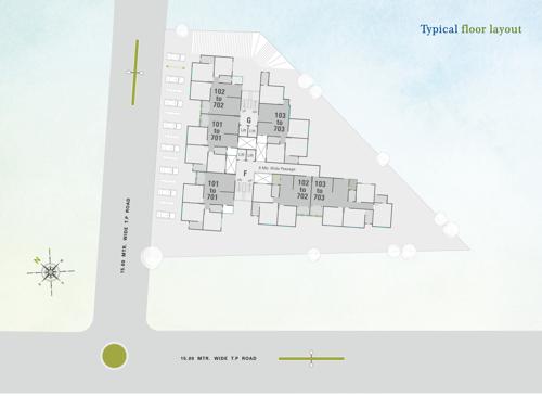  shree-siddheshwar-highdeck-1 Shree Siddheshwar Highdeck 1 Cluster Plan from 1st to 13th Floor