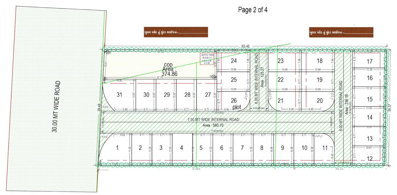  ananta homes Layout Plan