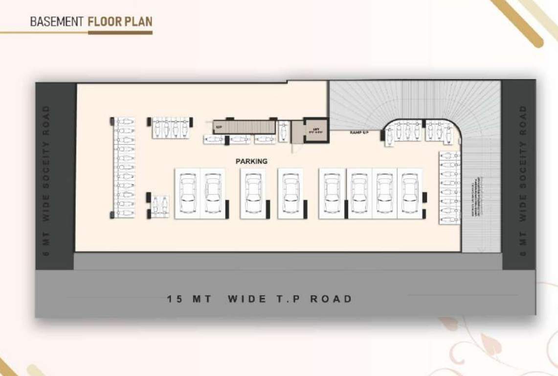  avenue Avenue Cluster Plan for Basement Floor