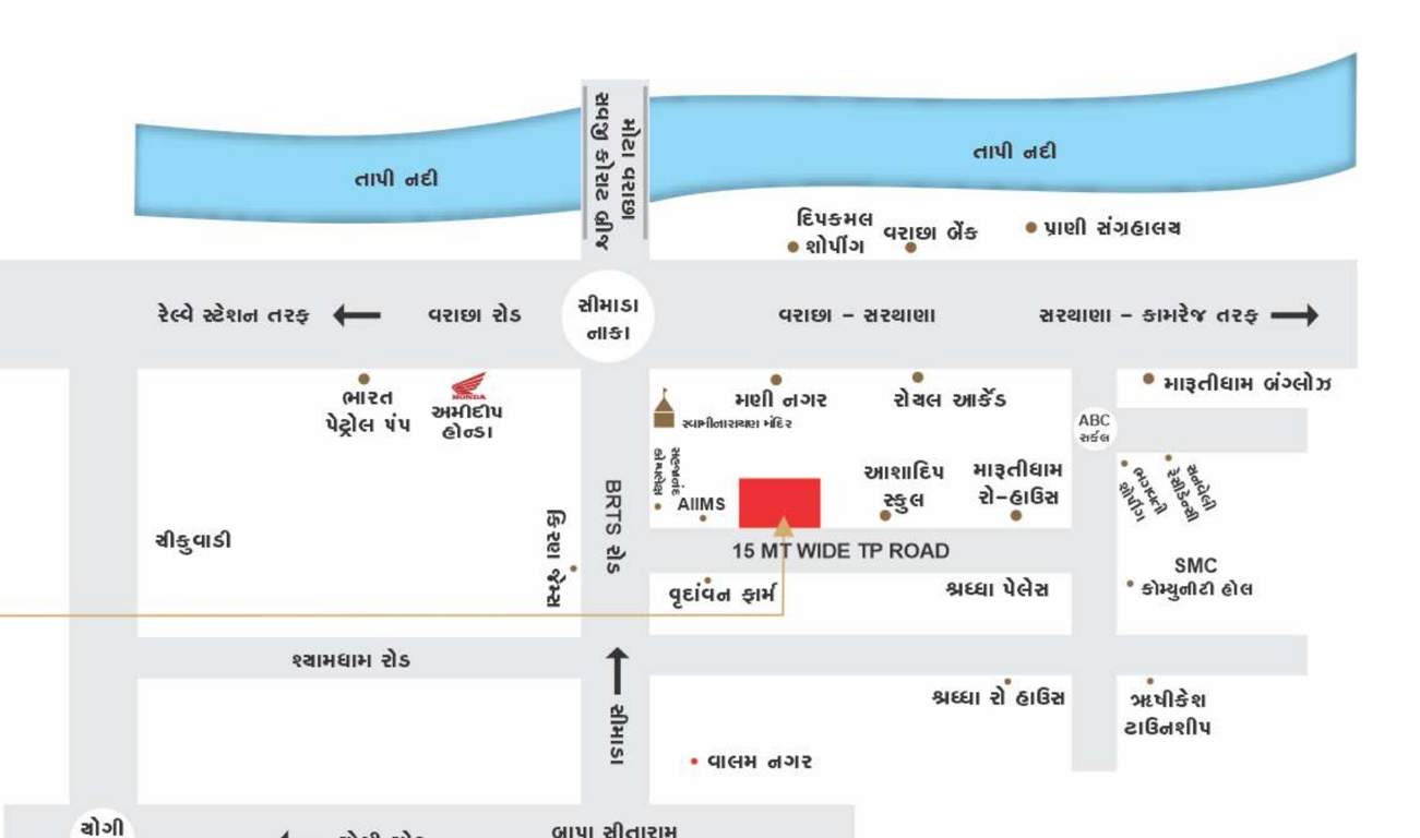  avenue Location Plan
