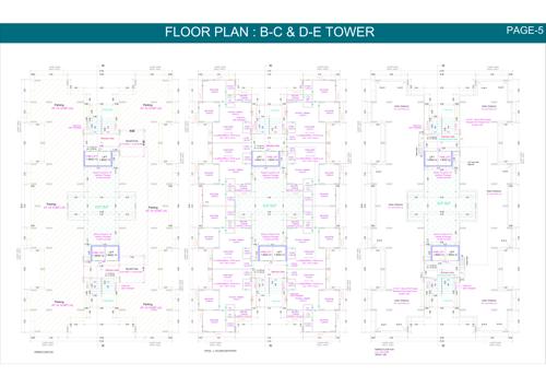 Block B, Block C, Block D, Block E Cluster Plan from 1st to 14th Floor nature-valley Block B, Block C, Block D, Block E Cluster Plan from 1st to 14th Floor