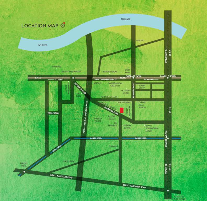  nature valley Location Plan