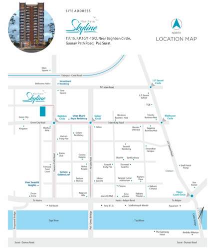  northern-skyline Location Plan