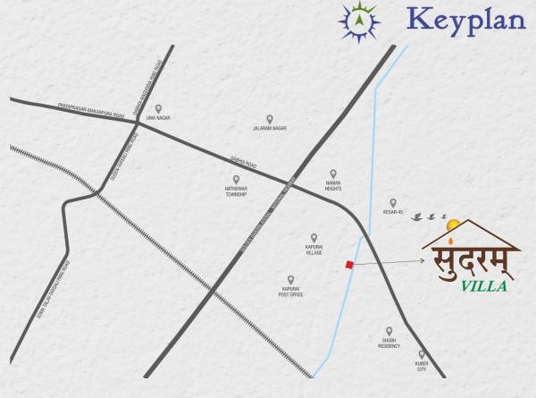  sundaram-villa Location Plan