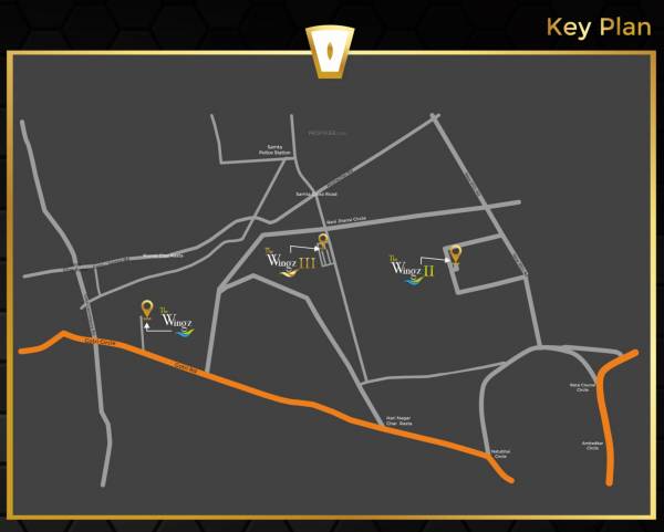  the-wingz-iii Location Plan