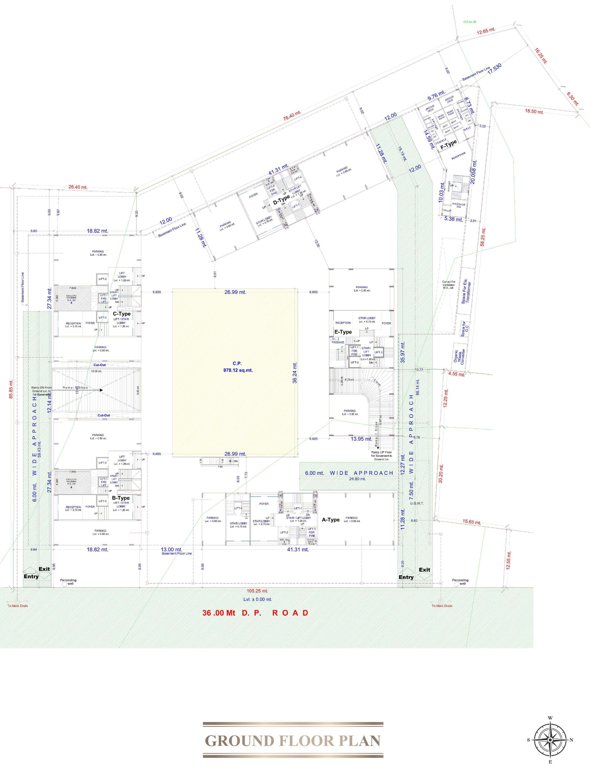  eronzza A To E Ground Cluster Plan