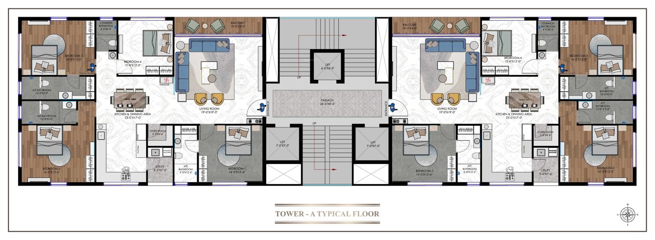  eronzza A Typical Cluster Plan