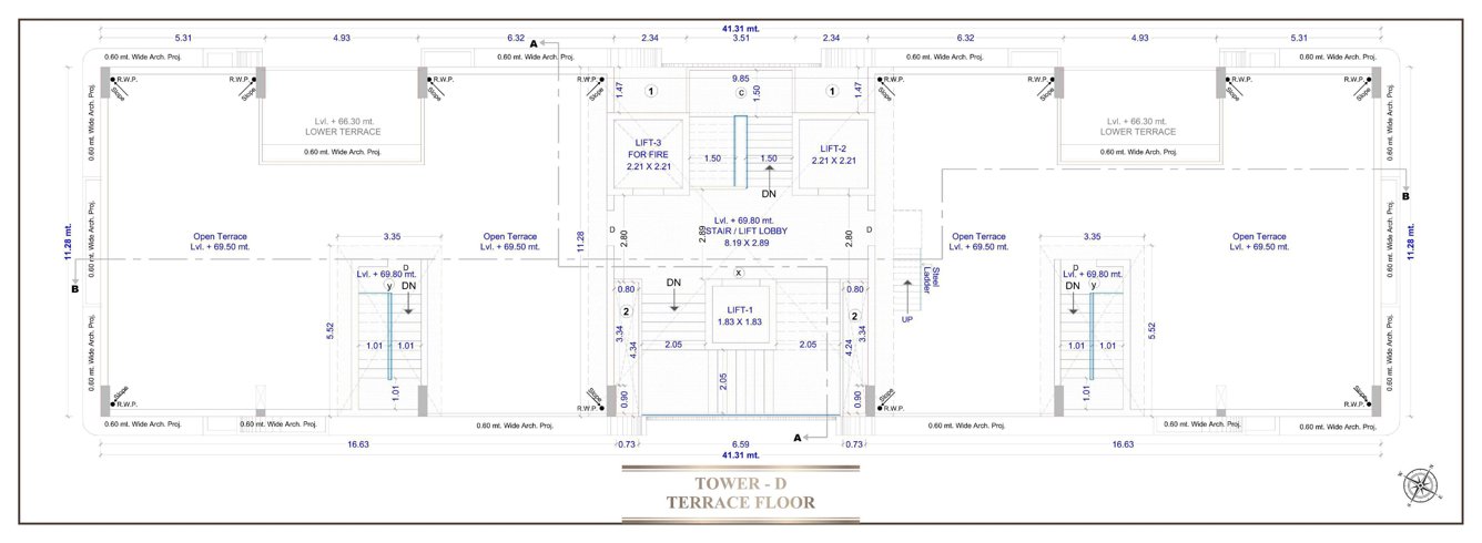  eronzza D Terrace Cluster Plan