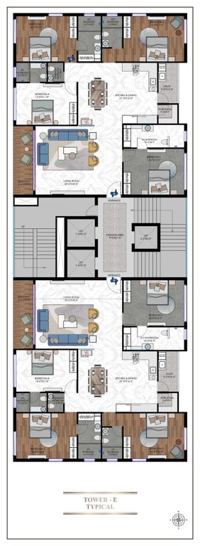  eronzza E Typical Cluster Plan