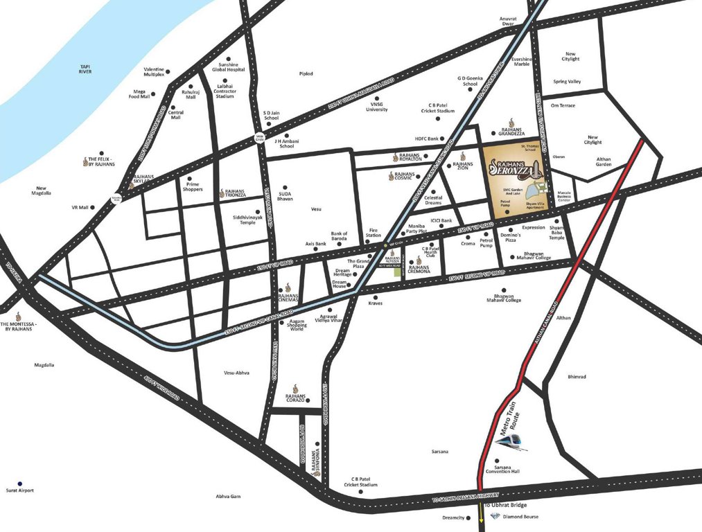  eronzza Location Plan