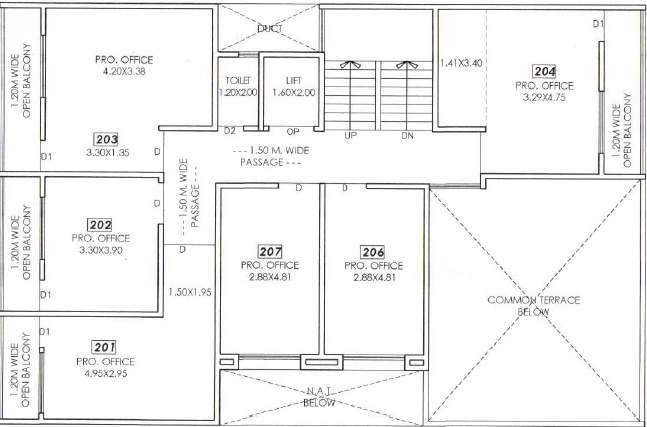  jewel square Jewel Square Cluster Plan For 2nd Floor