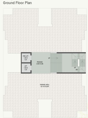  shantanu-green-phase-3 F Cluster Plan For Ground Floor