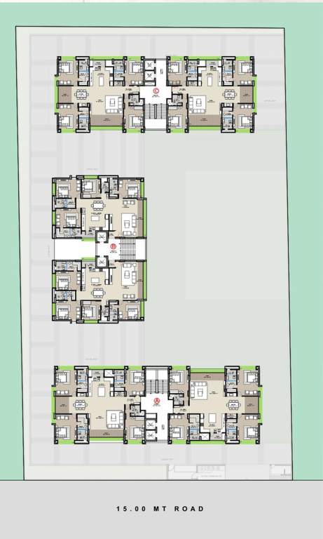  the lifestyle A To C Typical Cluster Plan