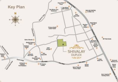  shivalay-duplex Location Plan