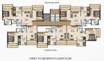 Building No 2 Cluster Plan from 1st to 7th Floor  madina-complex Building No 2 Cluster Plan from 1st to 7th Floor