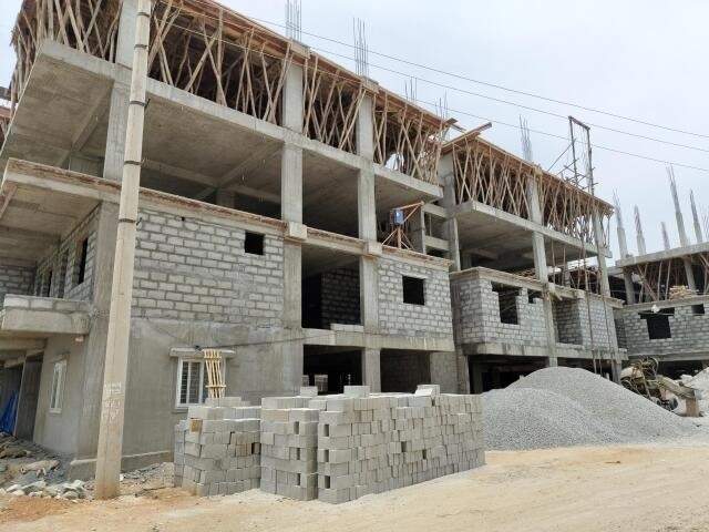  happy homes varenya Block A Construction Status Apr 24