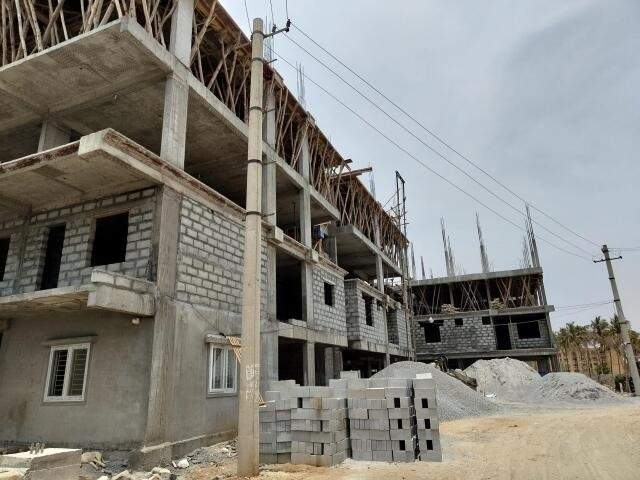  happy homes varenya Block A Construction Status Apr 24