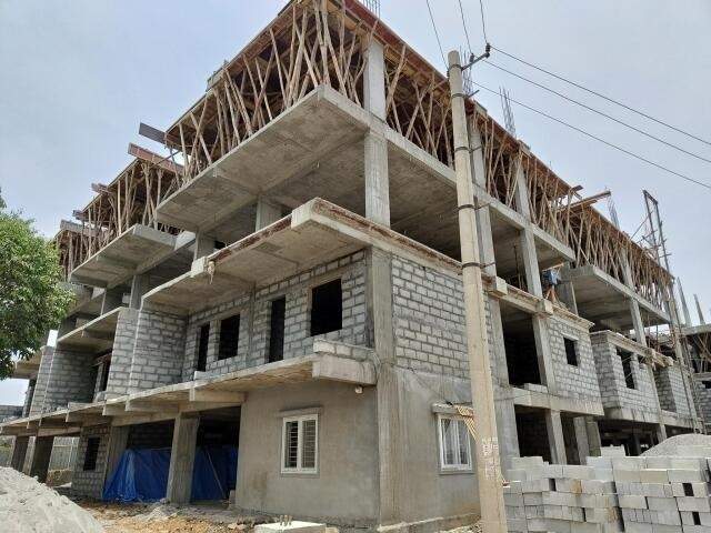  happy homes varenya Block A Construction Status Apr 24