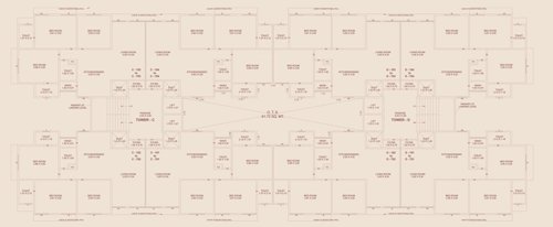 Block C D Cluster Plan from 1st to 7th Floor vallabh-aangan Block C D Cluster Plan from 1st to 7th Floor