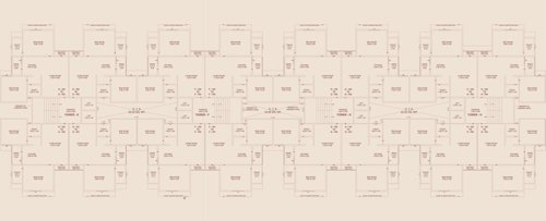 Block E To H Cluster Plan from 1st to 7th Floor vallabh-aangan Block E To H Cluster Plan from 1st to 7th Floor