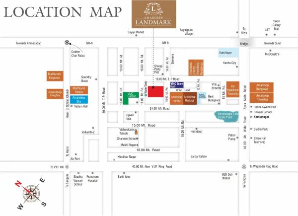  amardeep-landmark-phase-ii Location Plan