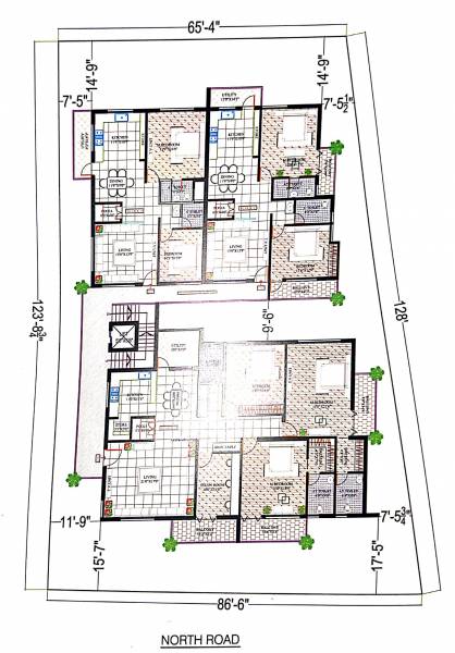 Madhuban Emerald Cluster Plan madhuban-emerald Madhuban Emerald Cluster Plan