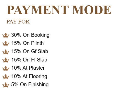royal-heritage-villa Construction Linked Payment (CLP) Payment Plan