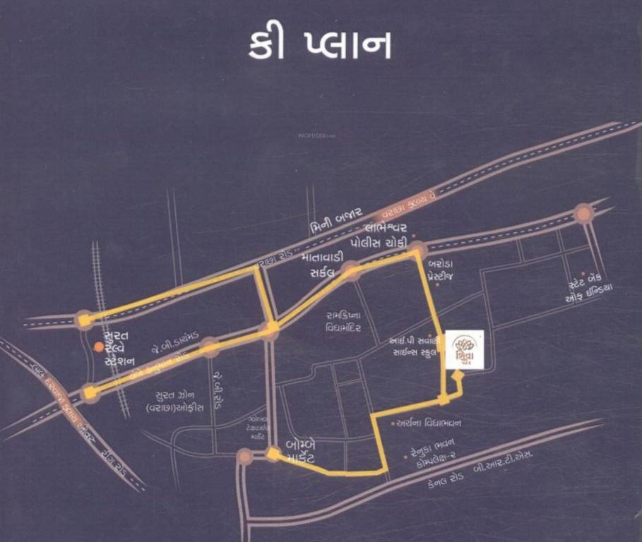 shiva park 2 Location Plan
