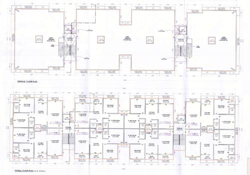  residancy-phase-4 Block N And Block O Cluster Plan from 1st to 5th Floor