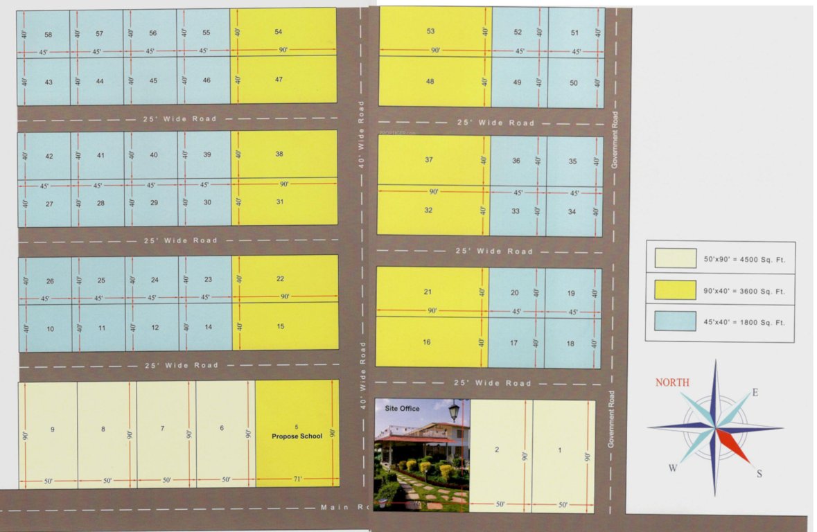  yash vihar Layout Plan