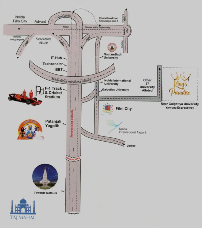  yash vihar Location Plan