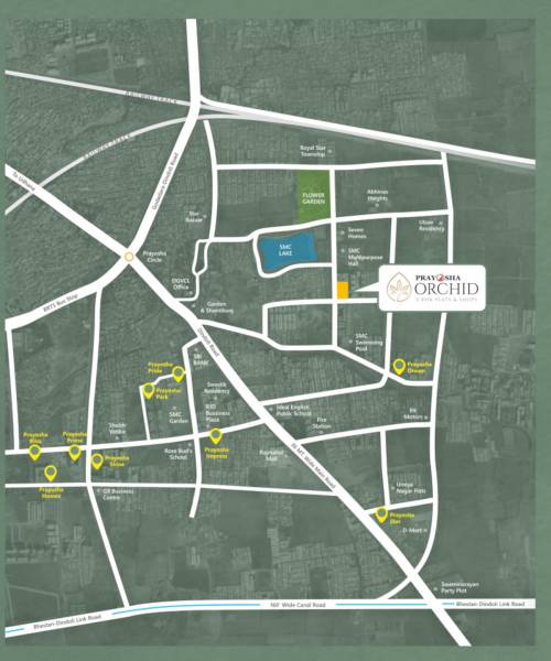  prayosha-orchid Location Plan