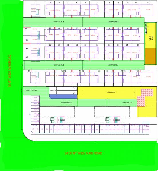  star-city-iii Tower A To B Typical Cluster Plan