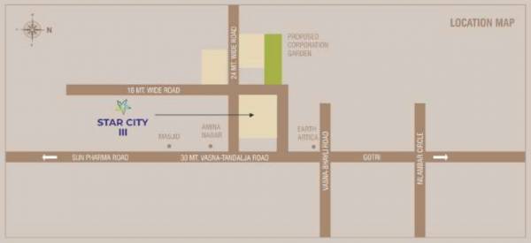 star-city-iii Location Plan