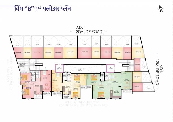  swastik-mangal Wing A Cluster Plan