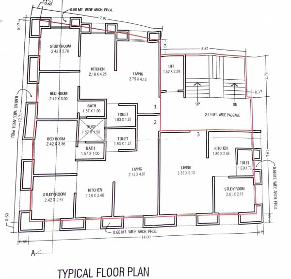  quba-heights Quba Heights Typical Cluster Plan