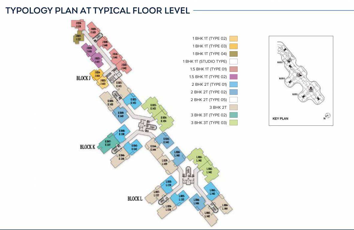  ivory phase 2 at brigade orchards J, K, L Typical Cluster Plan