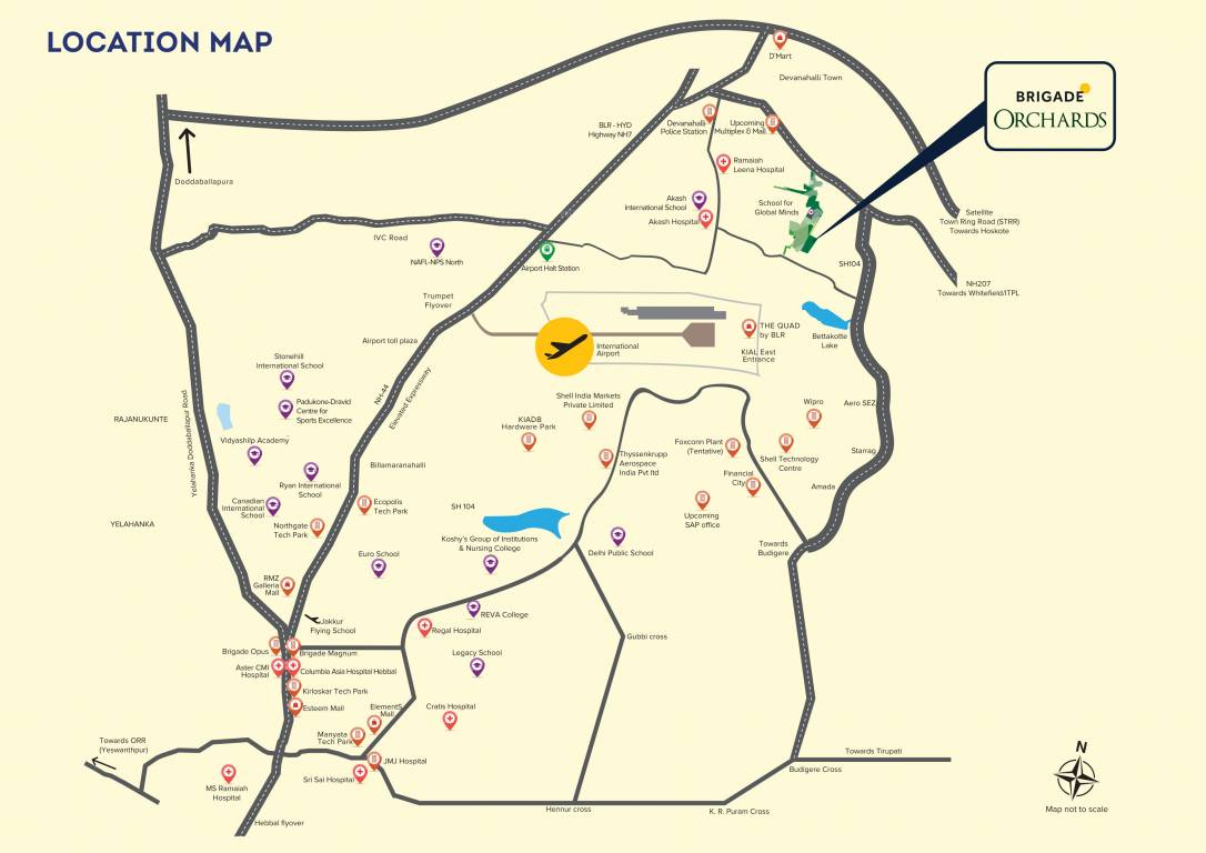  ivory phase 2 at brigade orchards Location Plan