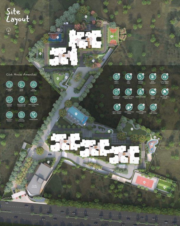  orchid life Layout Plan
