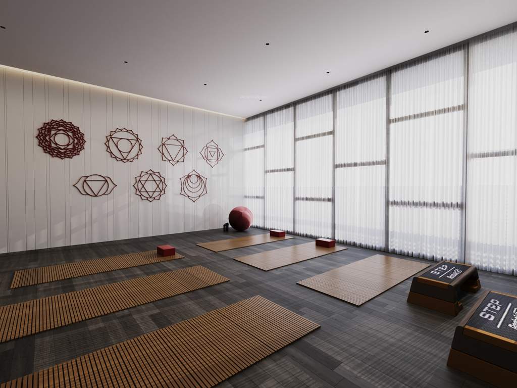  orchid life Yoga/Meditation Area