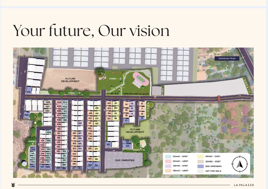  grand la palazzo Layout Plan