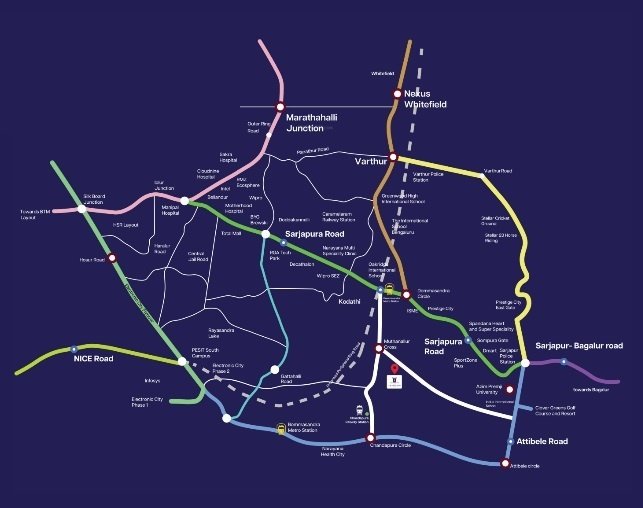  grand la palazzo Location Plan