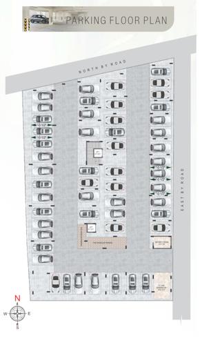  ruthanvi-paradise Ruthanvi Paradise Cluster Plan for ground Floor