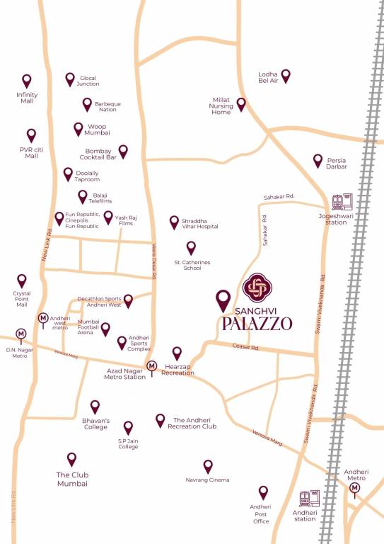  palazzo Location Plan