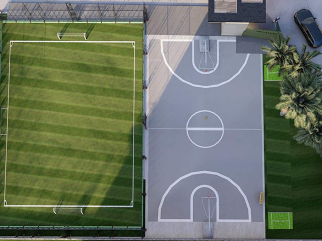  spring green meadows Basketball Court