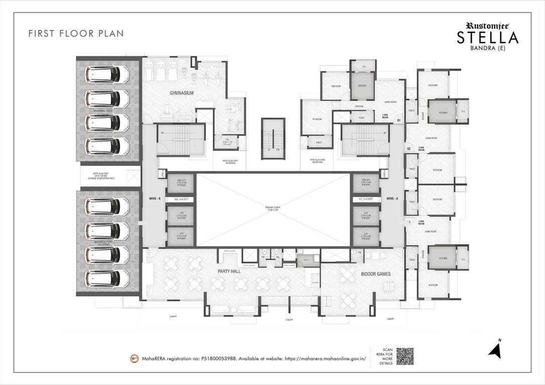  stella Rustomjee Stella Cluster Plan