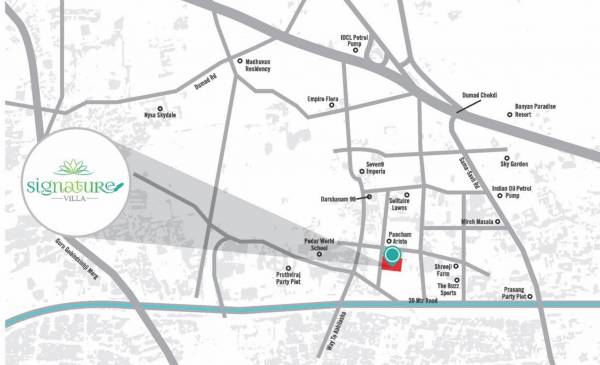  signature-villa Location Plan