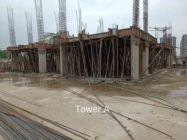 the splendid Block E Construction Status March 22