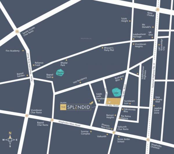  the-splendid Location Plan