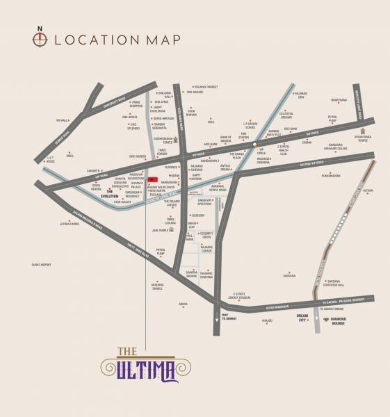  the-ultima Location Plan